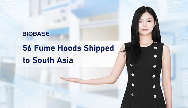 56 Biobase Fume Hoods가 남아시아로 향하고 있습니다!