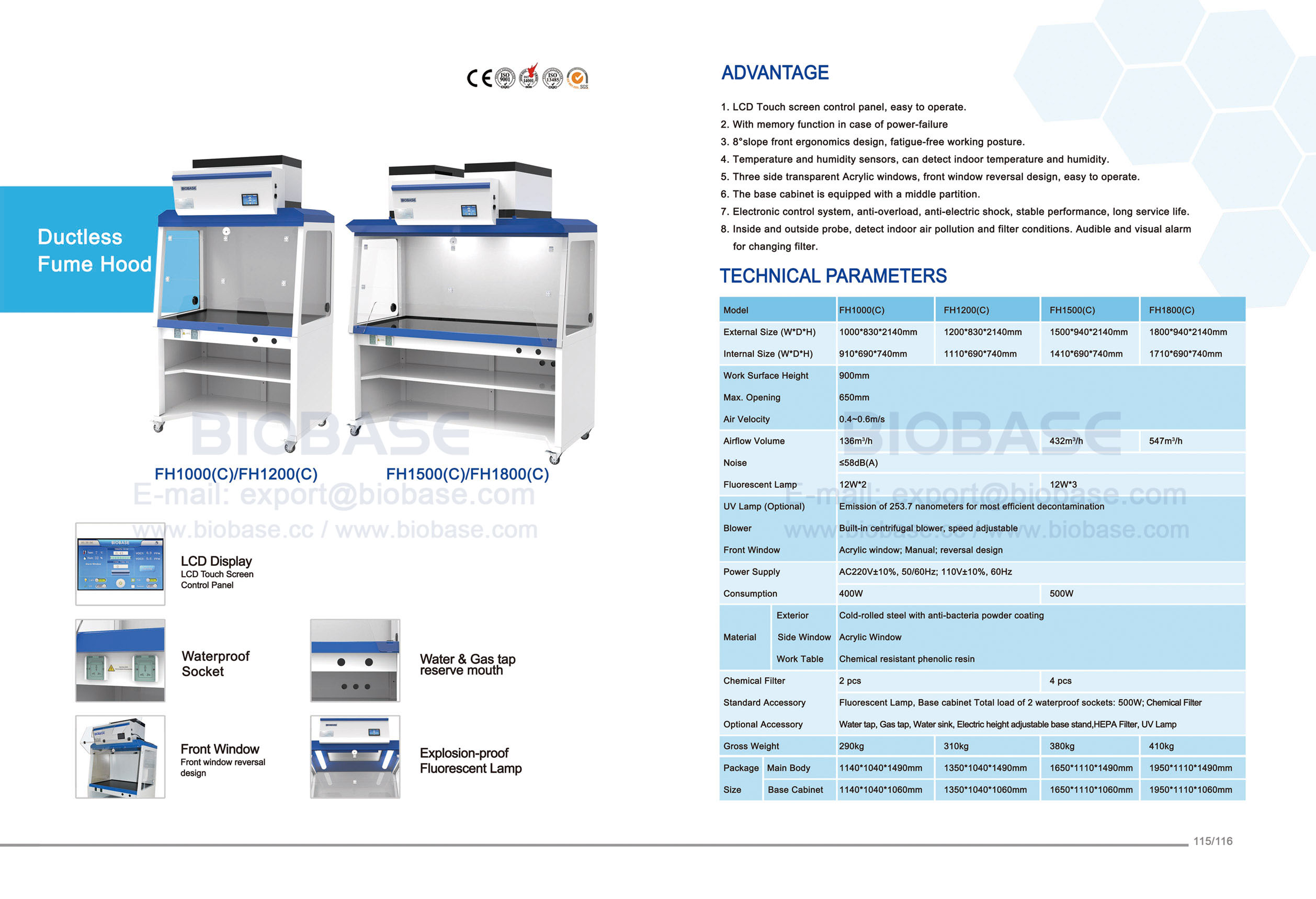 115-116 Fume Hood--fh1000 (c)